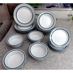 DANSK INTERNATIONAL "MARQUESA" LATTICE PATTERN 16 PC. DINNERWARE SET