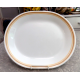 Corning Corelle VTG Chestnut Cinnamon 12.25" x 10" Oval Serving Platter