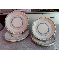 CORELLE 7 PC. DINNERWARE SET in the "SOUTHWEST HERITAGE" PATTERN