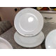 CORELLE 12 PC. DINNERWAR SET in  "WINTER FROST"  DINNER, BREAD and CEREAL BOWLS