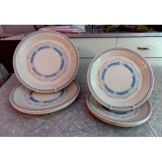 CORELLE 8 PC. DINNERWARE SET in the "SOUTHWEST HERITAGE" PATTERN