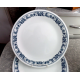 CORELLE by CORNING 20 PC. DINNERWARE SET in the  "OLD TOWN"  PATTERN