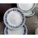 CORELLE by CORNING 20 PC. DINNERWARE SET in the  "OLD TOWN"  PATTERN