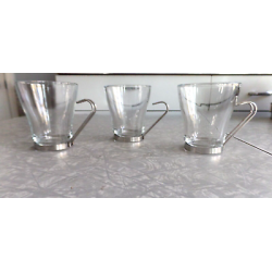 VINTAGE VITROSAX ITALY 6 PC. ESPRESSO /COFFEE CUP SET