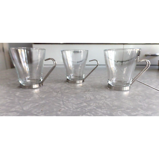 VINTAGE VITROSAX ITALY 6 PC. ESPRESSO /COFFEE CUP SET