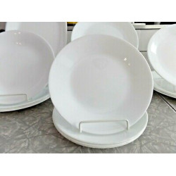 CORELLE WINTER FROST 25 PC. DINNERWARE SET...(4) MUGS & (4) SAUCERS NOT PICTURED