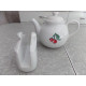 CORELLE COORDINATES 3 PC. 48 OZ TEA POT & NAPKIN HOLDER in "FRUIT BASKET" CHERRY