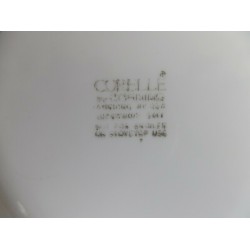 CORELLE 6 PC. BREAD & BUTTER PLATE SET in the BEAUTIFUL "VERANDA" ROSE PATTERN