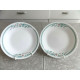 (2) PC. CORELLE DESSERT PLATE SET in the "ROSEMARIE" FLOWER PATTERN