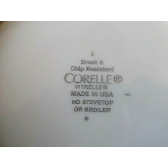 (1) CORELLE 6 1/4" SOUP/CEREAL BOWL in the "GEOMETRIC" PATTERN