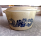 PYREX HOMESTEAD #401 MIXING BOWL & #473 CASSEROLE DISH with LID