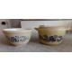 PYREX HOMESTEAD #401 MIXING BOWL & #473 CASSEROLE DISH with LID