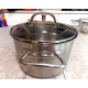 VOLLRATH NSF COMMERCIAL GRADE 18/10 STAINLESS STEEL 6 QUART SAUCE PAN with LID