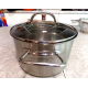 VOLLRATH NSF COMMERCIAL GRADE 18/10 STAINLESS STEEL 6 QUART SAUCE PAN with LID